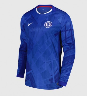 Chelsea Replica Home Stadium Shirt 2025-26 Long Sleeve